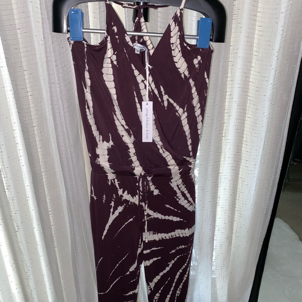 Young Fabulous and Broke tie dye jumpsuit- S NWT